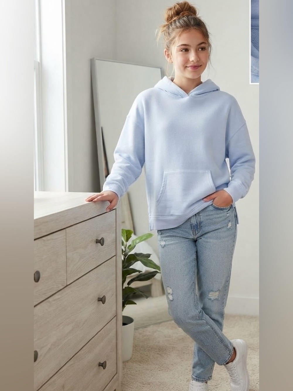 art class Light Blue Pullover Hoodie